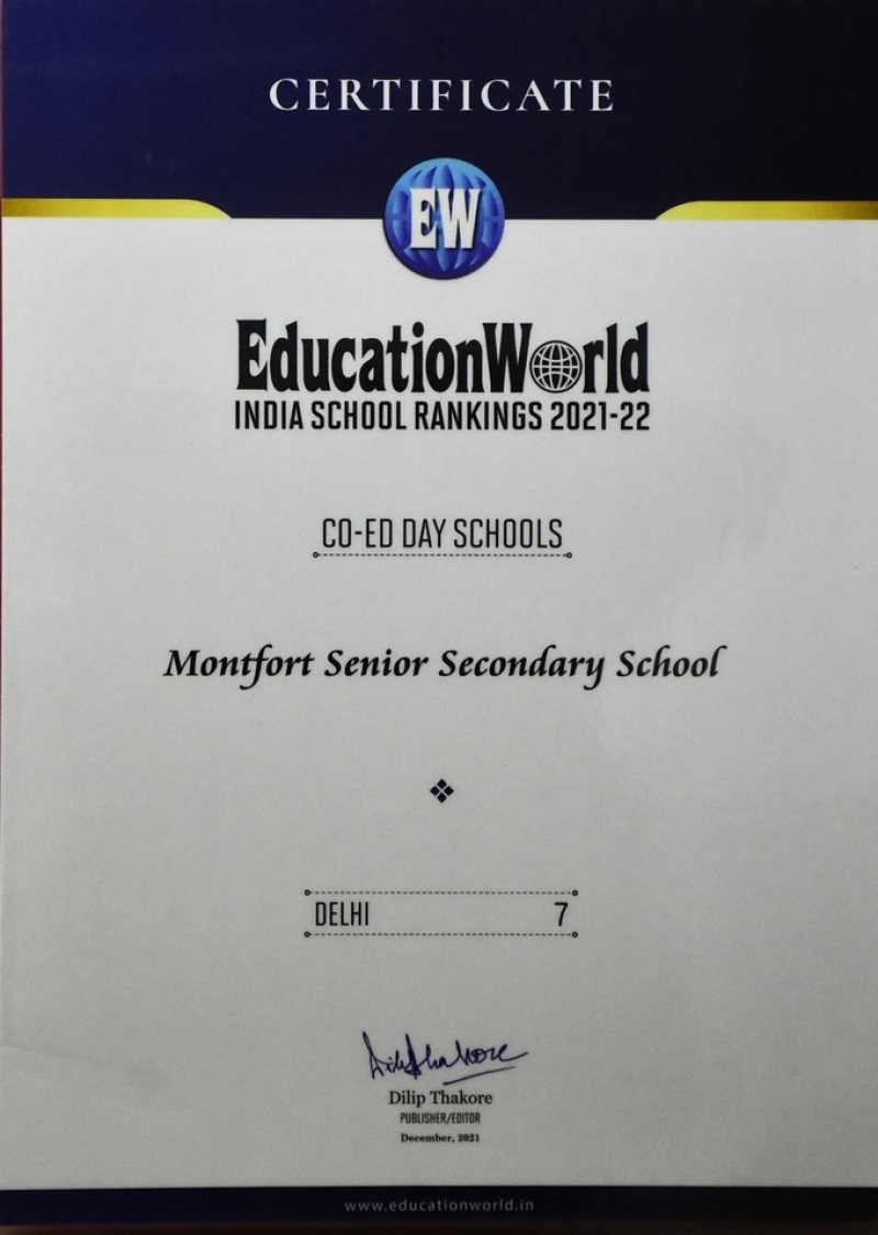 Montfort Senior Secondary School, Ashok Vihar, Delhi